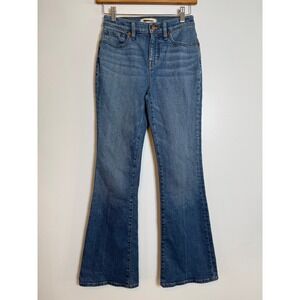 Madewell Women's Skinny Flare Jeans‎ Medium Wash Size 24P
